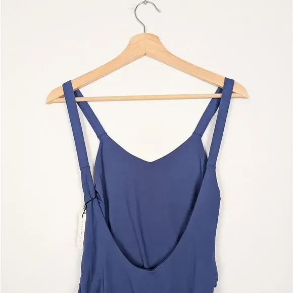 NWT Vitamin A Swim Blue EcoLux One Piece Swimsuit Size 8/M